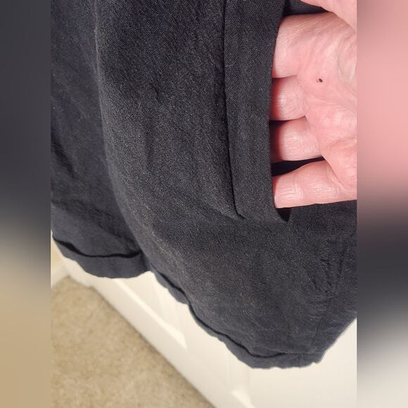 Unbranded L Black Cotton Blend Pockets Women's Overall - Picture 5 of 11